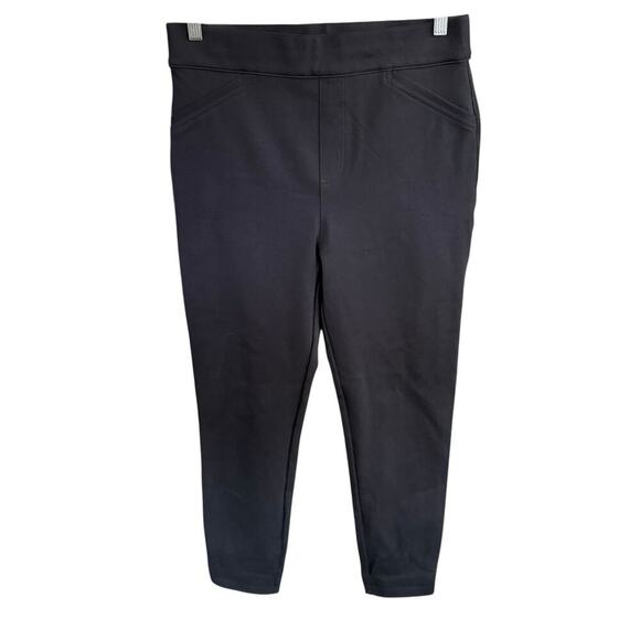 SPANX Women's The Perfect Pant Ankle Backseam Skinny Black L 25871 Quiet Luxury - Picture 1 of 12